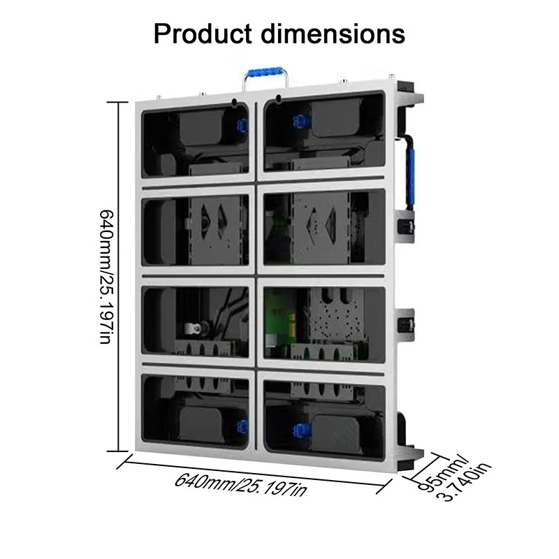Indoor Rental Led Matrix Display factory